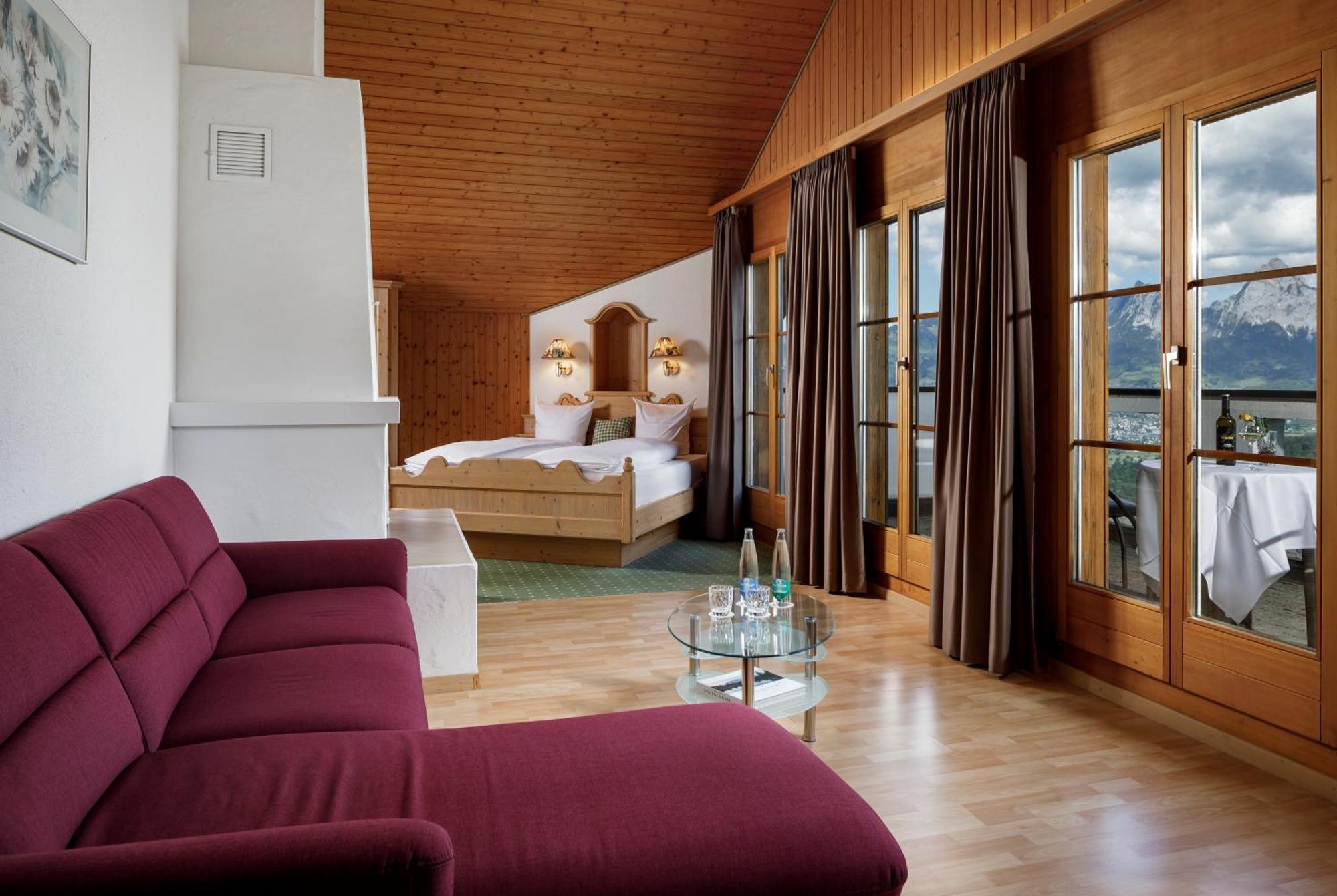 Hotel Und Naturhaus Bellevue Зелисберг Экстерьер фото